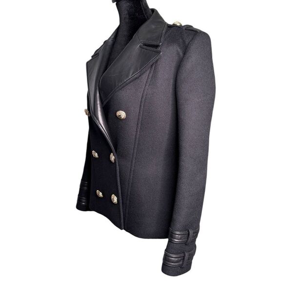Balmain Cashmere & Lambskin Jacket (EU 40/US 8) - Picture 4 of 14